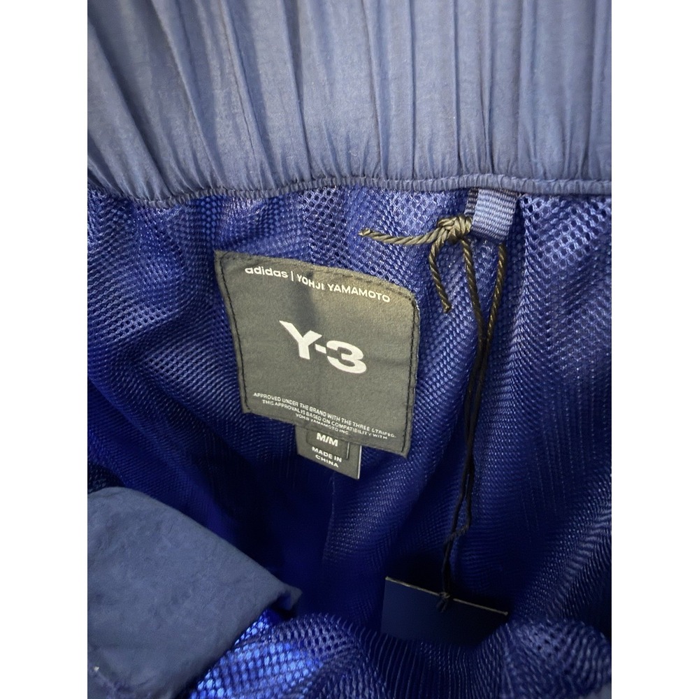 Adidas Y-3 3-STRIPES NYLON SHELL PANTS Yohji Yamamoto Size Medium New - Picture 7 of 9